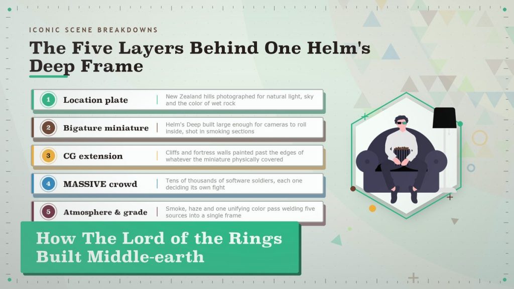 How The Lord of the Rings Built Middle-earth: Bigatures, Digital Doubles, and 70,000 Software Soldiers
